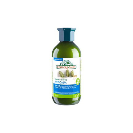 CORPORE SANO Champú Anticaspa Lúpulo y Tomillo 300ml CORPORE SANO Champú Anticaspa Lúpulo y Tomillo 300ml