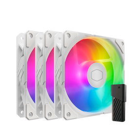 Cooler Master SickleFlow Edge 120 ARGB 3-pack Fan Kit White Edition