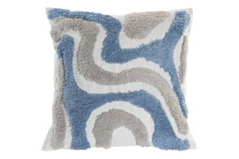 DKD Home Decor Cojín de Poliéster con Aplicaciones Blanco 45x45 cm