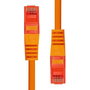 ProXtend Cable Ethernet CAT6 U/UTP CU LSZH Naranja 15m Cobre LSZH
