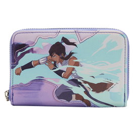 Loungefly Cartera La Leyenda de Korra Team Monedero Licencia Oficial Cuero PU 15 x 10 cm