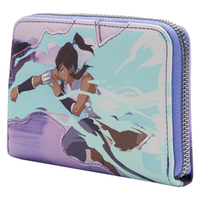 Loungefly Cartera La Leyenda de Korra Team Monedero Licencia Oficial Cuero PU 15 x 10 cm