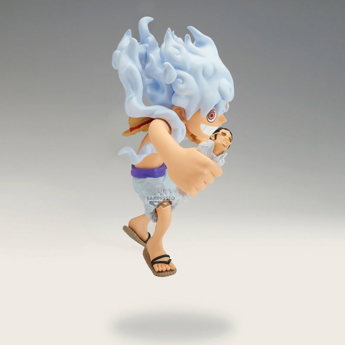 BANPRESTO Figura Monkey D. Luffy vs Borsalino Mega World Collectable One Piece 13cm