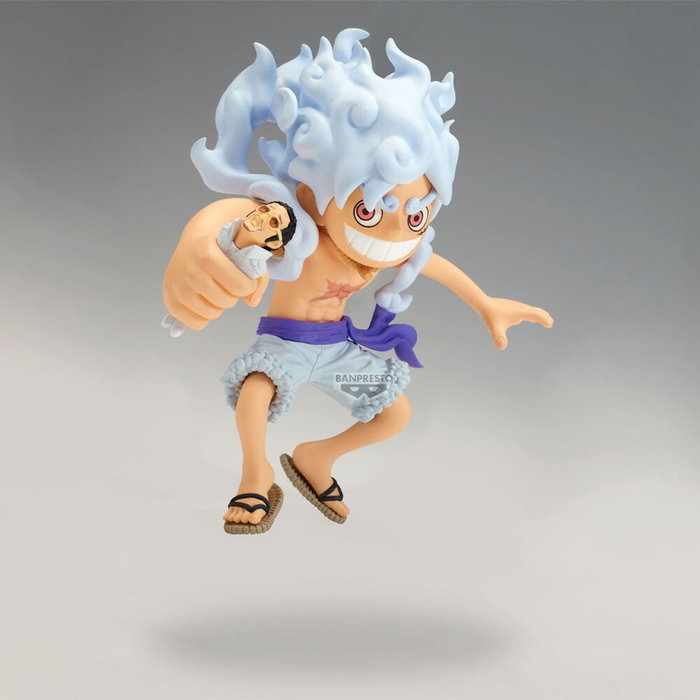 BANPRESTO Figura Monkey D. Luffy vs Borsalino Mega World Collectable One Piece 13cm