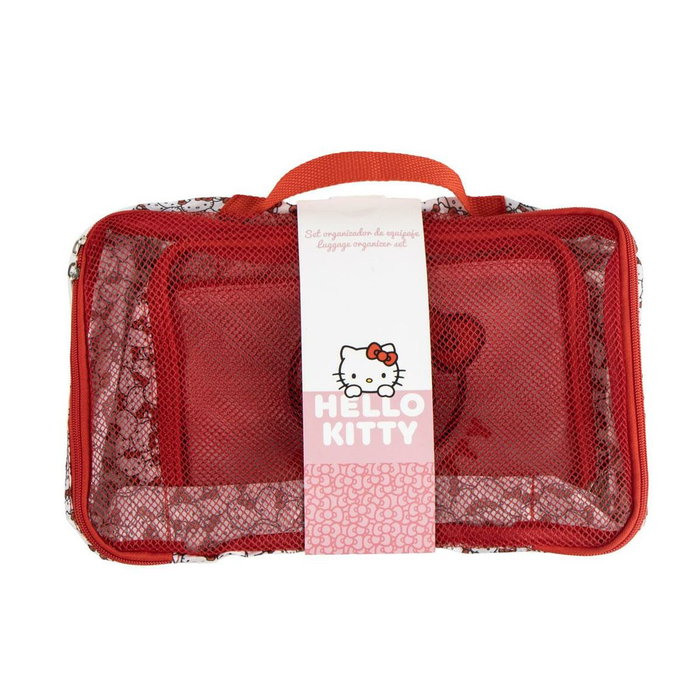 Cerdá Set de Neceser de Aseo para Viaje Hello Kitty Rojo Cerdá Set de Neceser de Aseo para Viaje Hello Kitty Rojo