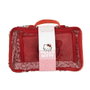 Cerdá Set de Neceser de Aseo para Viaje Hello Kitty Rojo