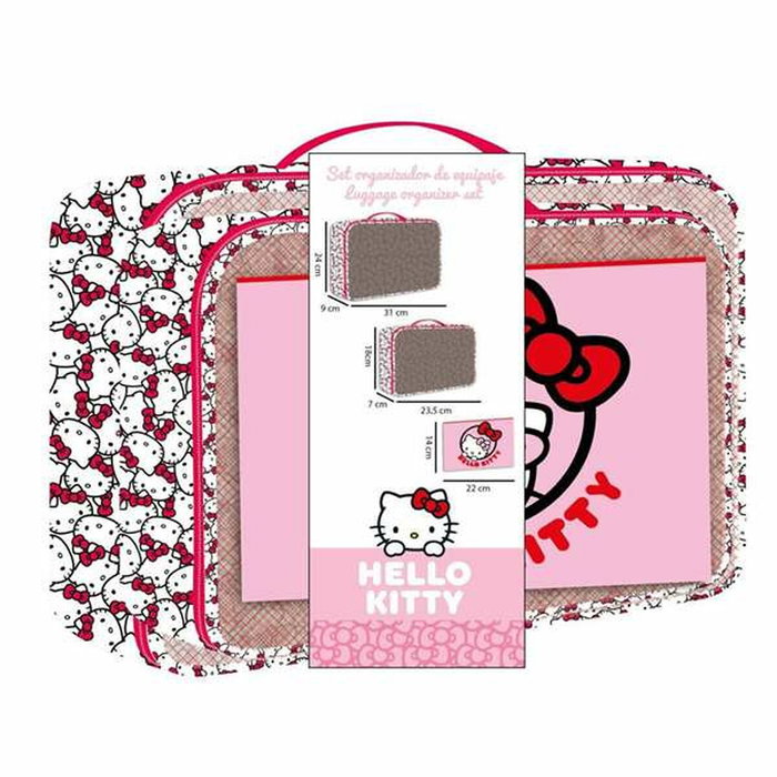 Cerdá Set de Neceser de Aseo para Viaje Hello Kitty Rojo Cerdá Set de Neceser de Aseo para Viaje Hello Kitty Rojo