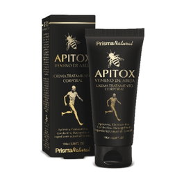 Prisma Natural Apitox Crema de Veneno de Abeja 100 ml – Alivio muscular con apitoxina, capsaicina, miel y mentol – Efecto frío/calor