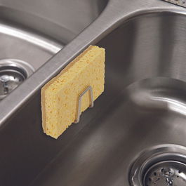 Je cherche une Idee Soporte Esponja Inox Tira expositora de 12 unidades