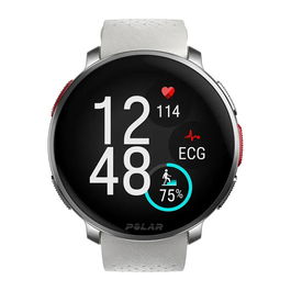 Polar VANTAGE V3 Sunrise Apricot - Smartwatch Deportivo AMOLED con GPS, Pantalla Táctil, Aluminio, 32 GB, 57g, Color Naranja Gris