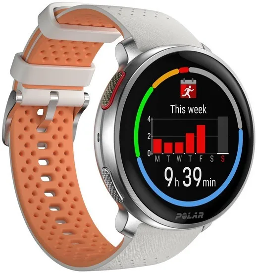 Polar Vantage V3 Plata/Naranja-Blanco Polar Vantage V3 Plata/Naranja-Blanco