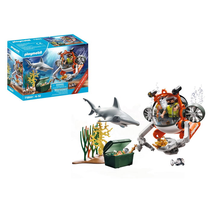 Playmobil Búsqueda del tesoro con submarino 71860 Playmobil Búsqueda del tesoro con submarino 71860