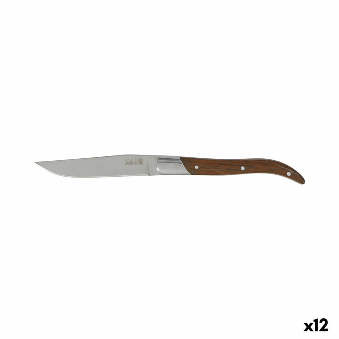 Quid Professional Cuchillo Narbona 22 cm con Mango de Madera y Acero (12 Unidades)突出显示属性