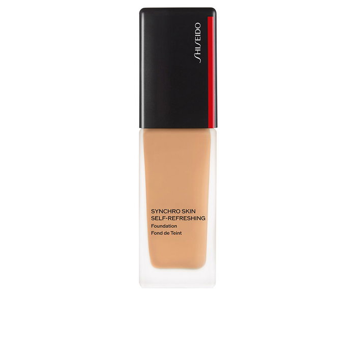 Shiseido SYNCHRO SKIN Self Refreshing Foundation SPF30 #350 30 ml - Base de larga duración con tecnología ActiveForce+ Shiseido SYNCHRO SKIN Self Refreshing Foundation SPF30 #350 30 ml - Base de larga duración con tecnología ActiveForce+
