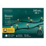 Lumineo Guirnalda Basic de 240 LEDs, 18 m, Luz Cálida Clásica