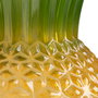 Jarrón Piña Verde-Amarillo Cristal 20 X 20 X 27,50 cm (Set de 2)