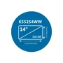 Kensington K55254WW Filtro de Privacidad Magnético MagPro para Portátil 14" (35.6 cm) - Reducción Luz Azul, Compatible Pantallas Sin Marco y Bisel Fino, Reversible Mate/Brillante