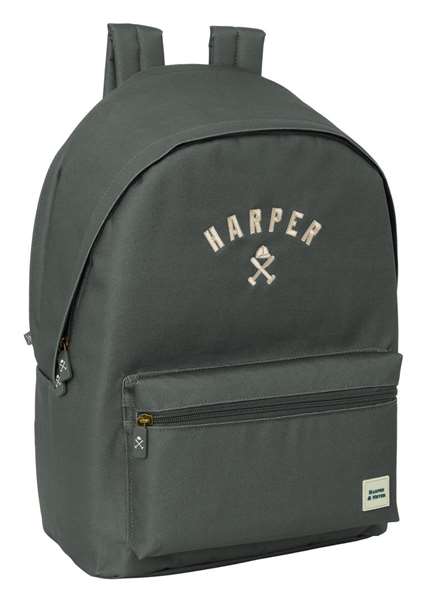 Safta Mochila Harper & Neyer Grey para Portátil de 15,6'' con USB