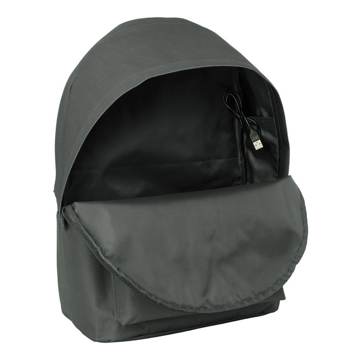 Safta Mochila Harper & Neyer Grey para Portátil de 15,6'' con USB