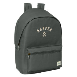 Safta Mochila Harper & Neyer Grey para Portátil de 15,6'' con USB