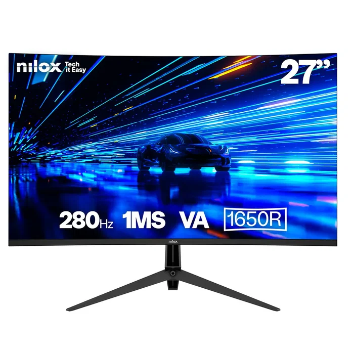 Nilox NXM27CV28001 Monitor 27" Full HD LED Negro