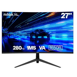 Nilox NXM27CV28001 Monitor 27" Full HD LED Negro