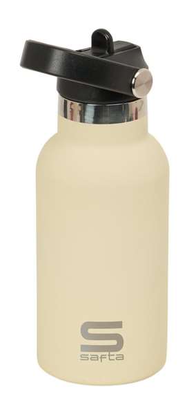 Safta Botella Termo 350 ml 19,5x7,3x7,3 cm Acero Inoxidable para Bebidas Frías y Calientes Safta Botella Termo 350 ml 19,5x7,3x7,3 cm Acero Inoxidable para Bebidas Frías y Calientes