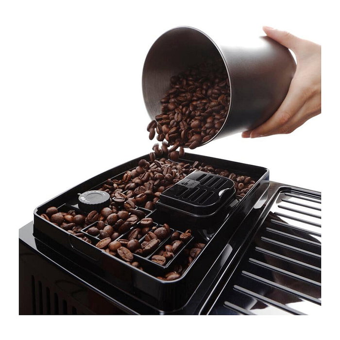 De'Longhi Magnifica Start ECAM220.80.SB Cafetera superautomática, 1.8L, Negro y Plata