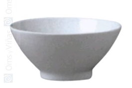 CIM Cuenco Bol Ola In Out, 12.5 cm, Blanco, Modelo 4579 (Set de 6)