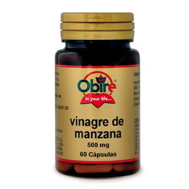 OBIRE Vinagre de Manzana 500 mg 60 cápsulas