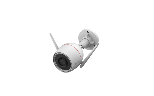 EZVIZ CS-H3C-R100-1J4WKFL Cámara de Seguridad IP Exterior Inalámbrica Bala 2K+ (2560 x 1440), Visión Nocturna 30m, Blanco