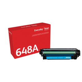 Xerox Toner Everyday Cyan 006R03676 Compatible con HP CE261A (648A) - Cartucho de Tóner Cian, Capacidad 11000 Páginas