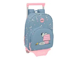 Safta Mochila Infantil Snoopy Adaptable a Carro 340x260x110 mm