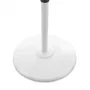 Orbegozo SF 1040 - Ventilador de Pie Blanco, 45W, 40cm, 5 Aspas, 3 Velocidades, Altura Ajustable (hasta 128 cm), Cabezal Oscilante