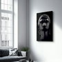 Wallity CAM-3002 Pintura Decorativa de Vidrio Templado con Impresión UV, 70 x 110 cm