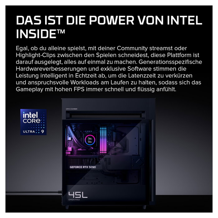 HP HyperX OMEN MAX 45L GT24-0171ng CU7 con RTX 5090, 64GB RAM y 2TB SSD HP HyperX OMEN MAX 45L GT24-0171ng CU7 con RTX 5090, 64GB RAM y 2TB SSD
