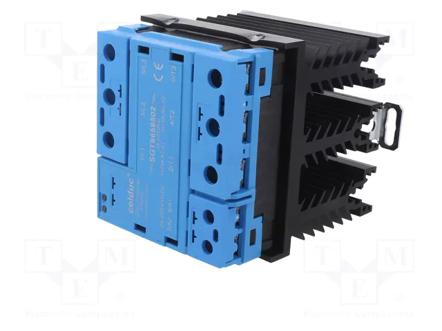 CELDUC SGT8 Relé de semiconductor trifásico 24A 24-520VAC