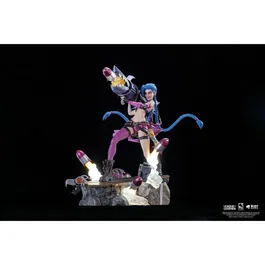 RIOT GAMES Estatua Coleccionable 1/6 Jinx League of Legends 32cm con LED - Edición Limitada 3000 unidades