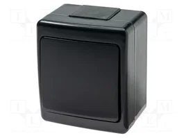 PAWBOL Interruptor Estanco BETA Negro