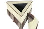 DKD Home Decor Reposapiés Afrkn Multicolor con Tapa