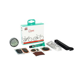 REMA TipTop Kit Reparación E-Bike TT 09 Parches Vulcanizante Lija Elevadores Guantes