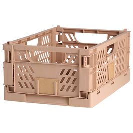 Day Caja Plegable Apilable Natural Sand 50x33 cm Capacidad 27.6 L