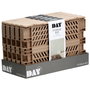 Day Caja Plegable Apilable Natural Sand 50x33 cm Capacidad 27.6 L