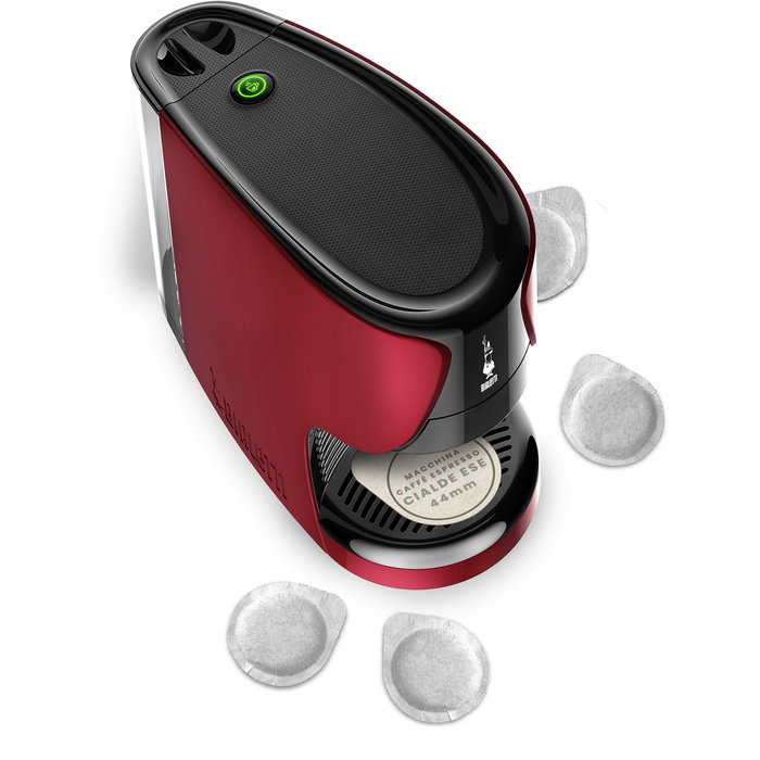 Bialetti Cafetera DAMA Roja para Monodosis ESE-Padmaschine