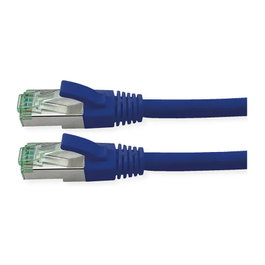 ROLINE Patchkabel Cat.6A S/FTP (PiMF) 10 m, Azul