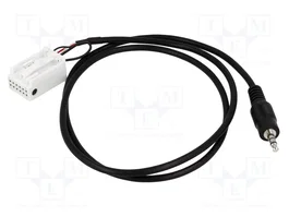 4CARMEDIA Adaptador Aux Jack 3,5mm 0,8m