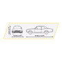 Cobi Opel Rekord C Coupe Bloques de Construcción 2195 Piezas Edad 10+