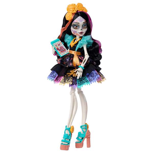 Mattel Muñeca Monster High Skelita Doll con Accesorios