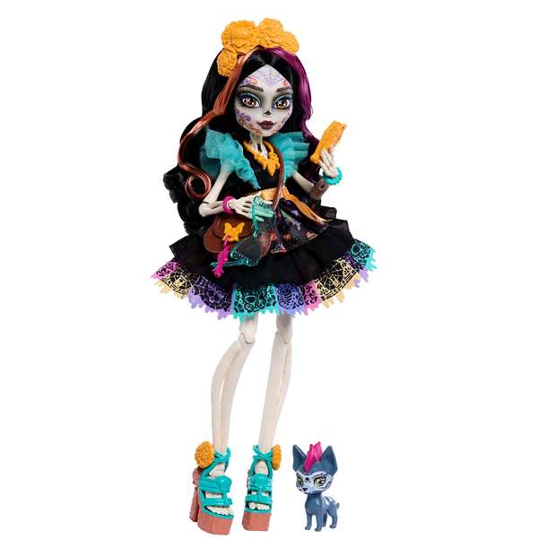 Mattel Muñeca Monster High Skelita Doll con Accesorios