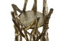 DKD Home Decor Portavelas Dorado 13 x 23 x 13 cm (2 Unidades)